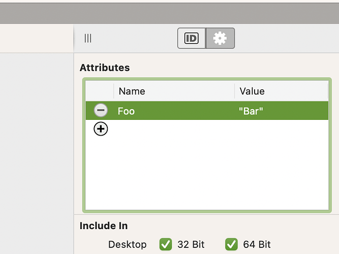 Attributes
