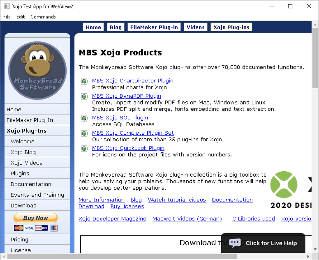 WebView2 for Xojo - Add-Ons - Xojo Programming Forum