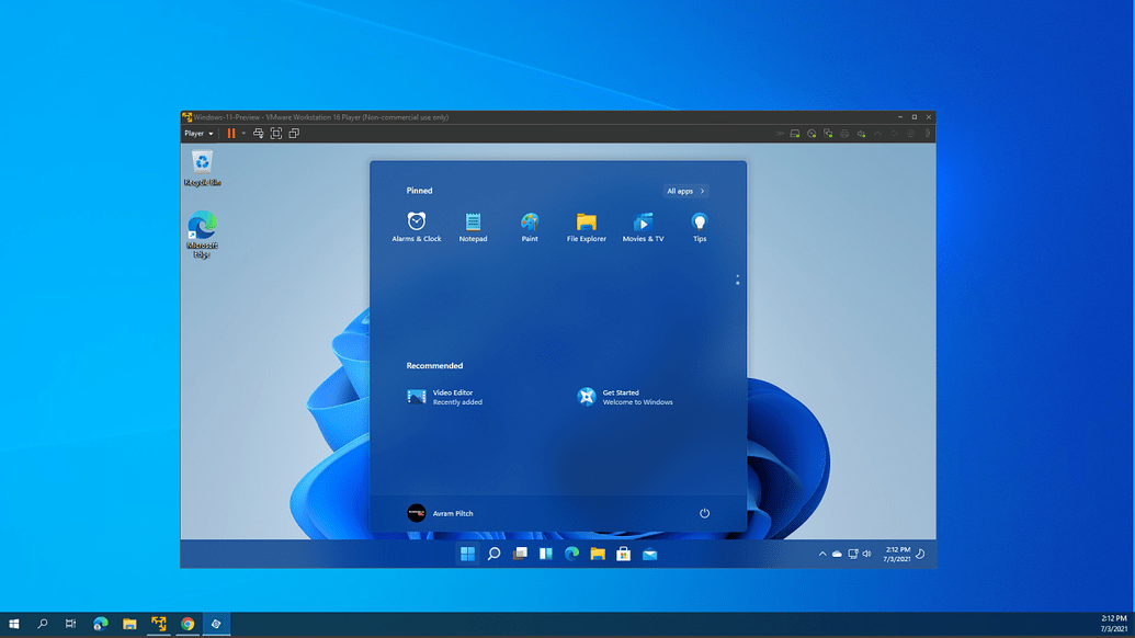 virtual pc for windows 10 home