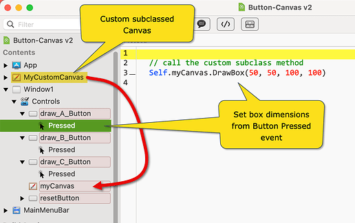 Xojo-subclass-canvas