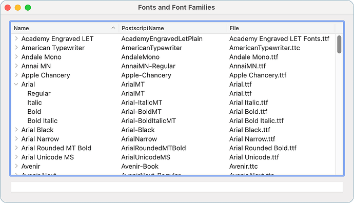 Xojo-MBS-Font-Collection