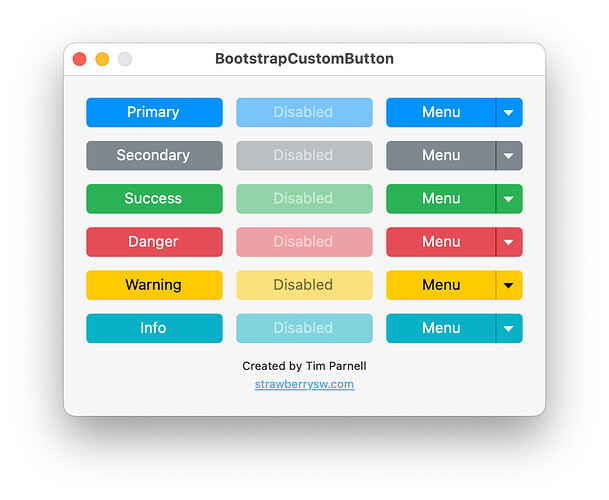 Bootstrap CustomButton