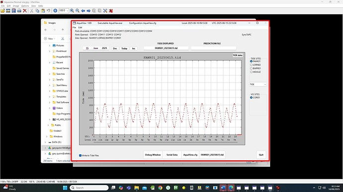 Aquaview Normal size in part of screen