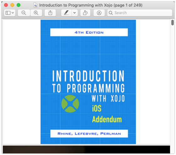 Introduction to Programming with Xojo (page 1 of 249) 2020-08-05 14-07-34