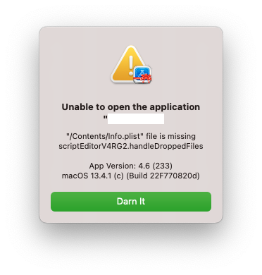 Can t open an iOS app in AppWrapper Add Ons Xojo Programming Forum